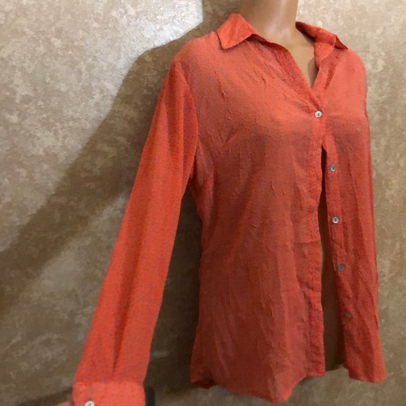 Button Down Long Sleeve Blouse - Picture 3 of 5